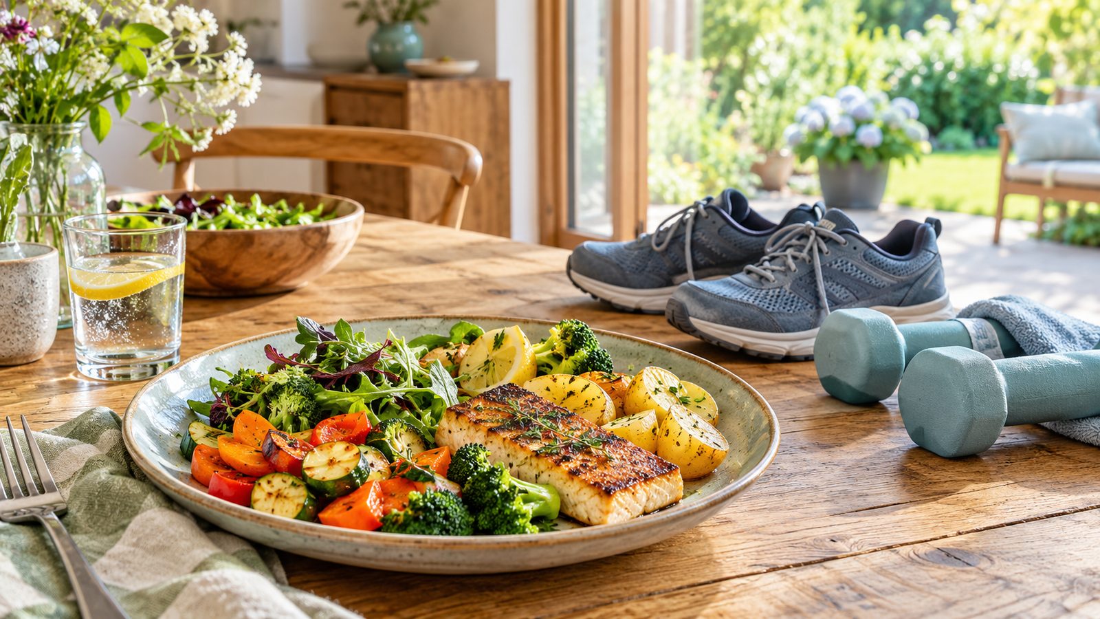 Abnehmen ab 50: Muskelmasse erhalten und gesund essen