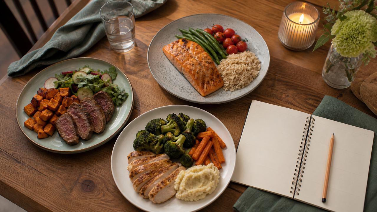 Gesundes Abendessen planen: 7 Baukästen für stressige Tage