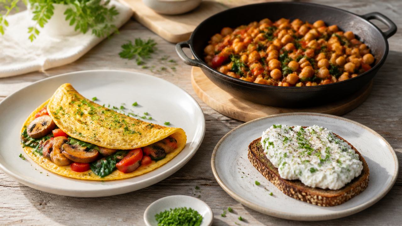 Herzhaft frühstücken: 3 proteinreiche Rezepte ohne Zuckerfokus