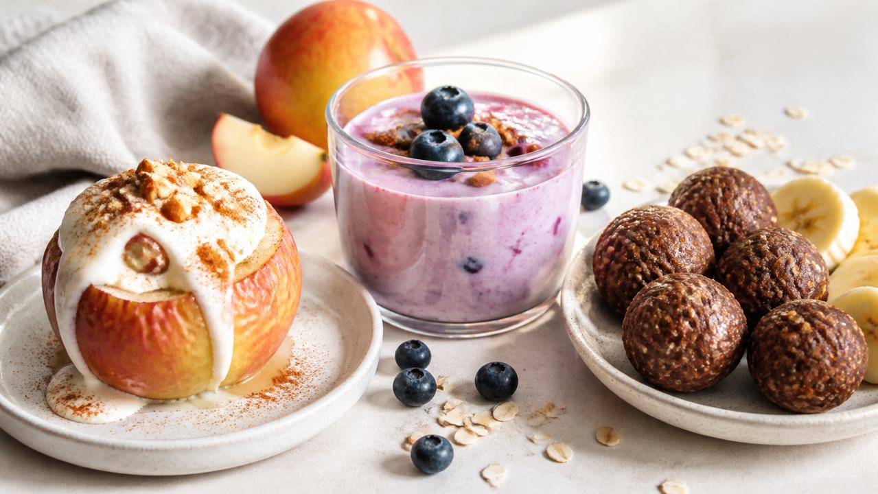 Leichte Desserts: 3 Rezepte mit Obst, Quark und Hafer
