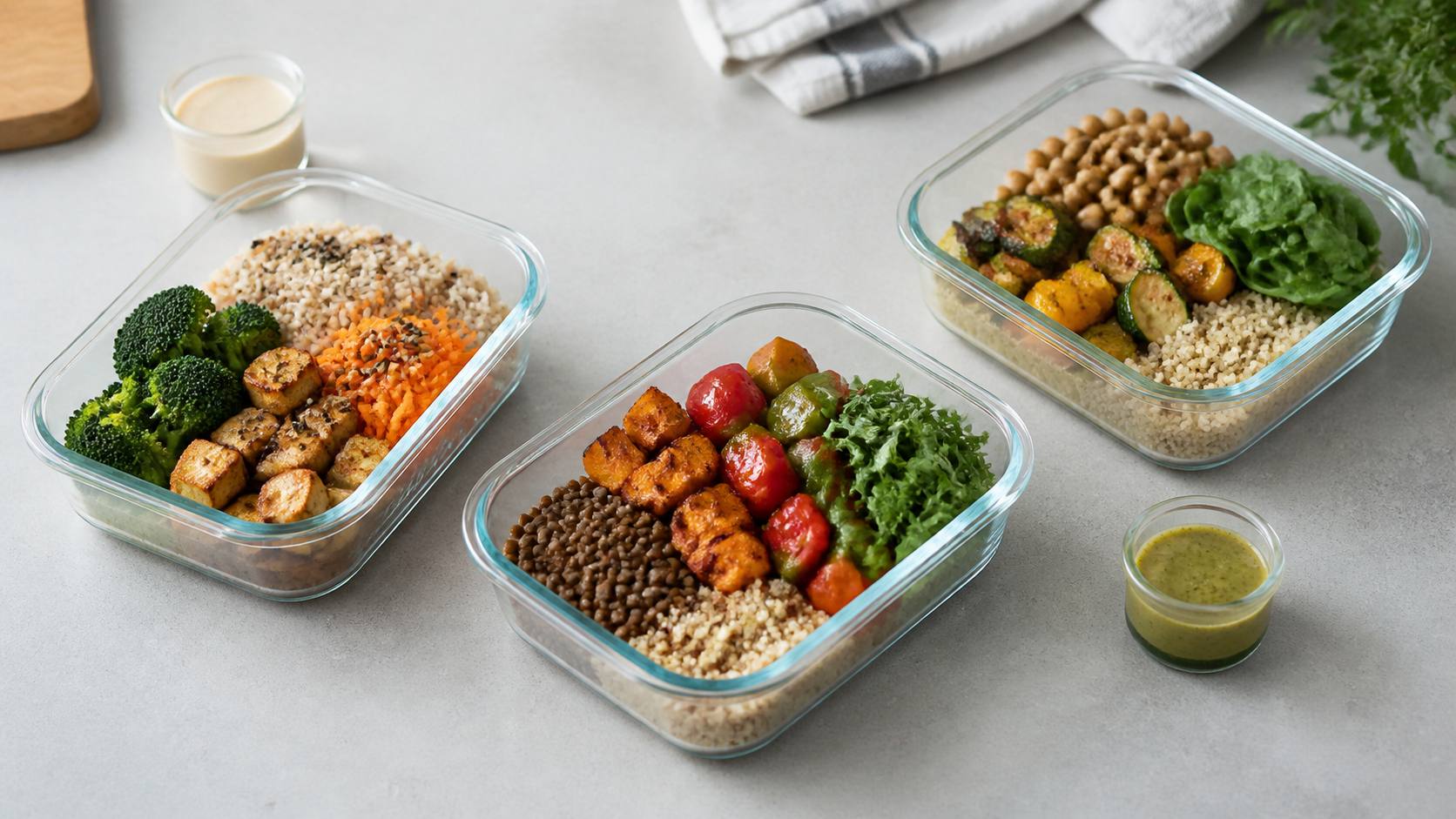 Meal-Prep-Bowls zum Abnehmen: 3 sättigende Rezepte für die Woche