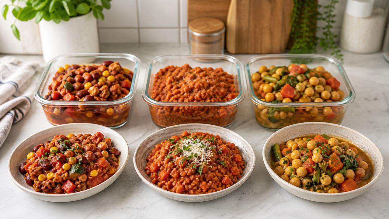 Meal Prep zum Einfrieren: 3 gesunde Rezepte auf Vorrat