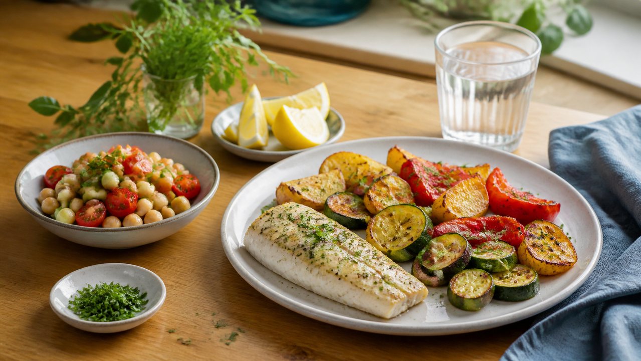 Pescetarisch abnehmen: Fisch und Pflanzen sinnvoll kombinieren