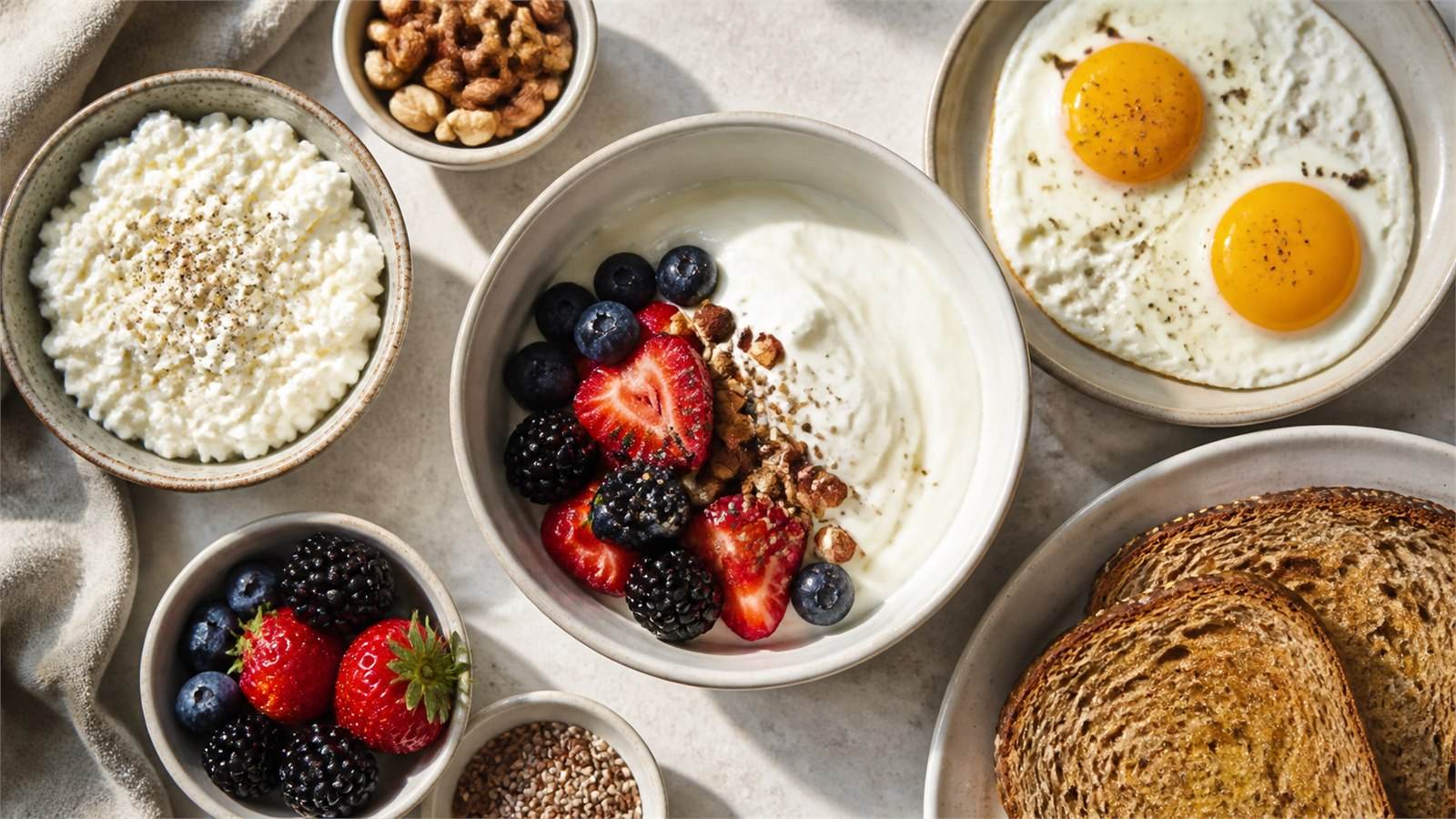 Protein beim Abnehmen: Wie viel und welche Quellen sinnvoll sind