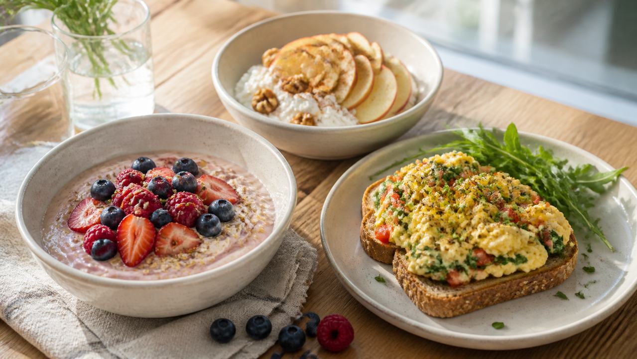 Proteinreiches Frühstück: 3 Rezepte für einen sättigenden Start