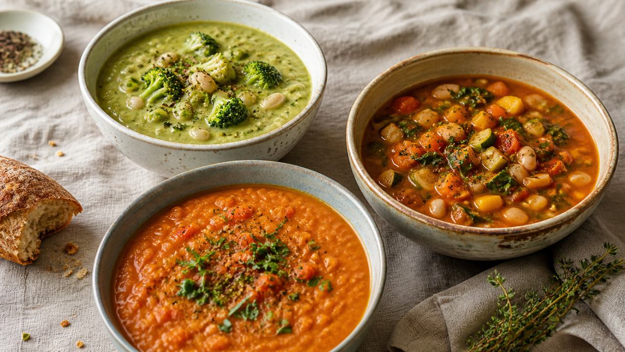 Sättigende Suppen zum Abnehmen: 3 einfache Rezepte